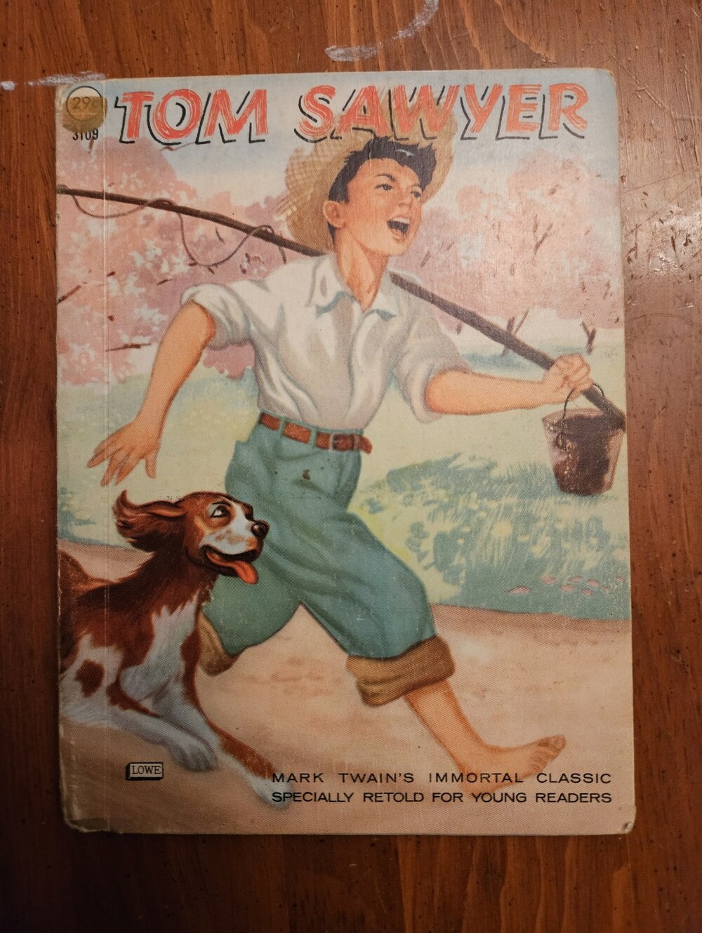 Vintage Tom Sawyer Book